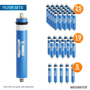(1-25 PAQUETE) 100 GPD RO Max sistema de filtro de agua membrana - Imagen 1 de 10