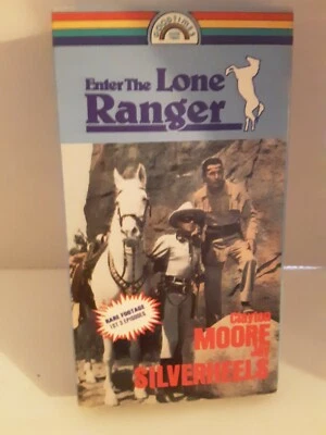 Enter The Lone Ranger (Clayton Moore) - VHS (1986, Good Times Home Video) - Image 1 of 4