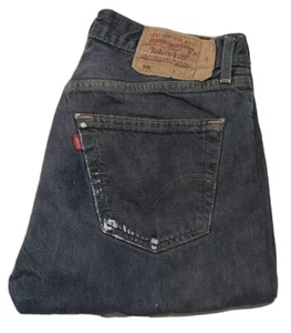 LEVIS 501 Jeans Mens W 32 L 32 Blue Denim Red Tab No 104 - Picture 1 of 11