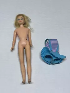 1967 Mattel Blonde Blue Eyes Skipper TNT & OSS Barbie Bendable Legs Lashes TLC - Picture 1 of 14