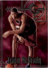 1997 Wheels Rookie Thunder Young Guns #YG4 Tracy McGrady