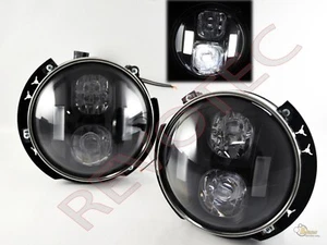 Black G2 6000K LED HI/LOW Beam Projector Headlights For 2007-2015 Jeep Wrangler - Picture 1 of 4