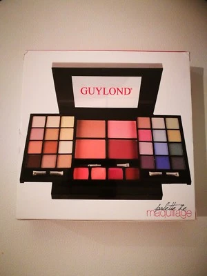 Womens Cosmetic Folding Case Makeup Pyramid Palette Eye Shadows Lip Gloss Blush - Image 1 of 2