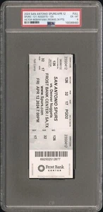 Victor Wembanyama Rookie Year Ticket Stub 4/12/24 Spurs ROY RARE POP 2 PSA 6 - Picture 1 of 2