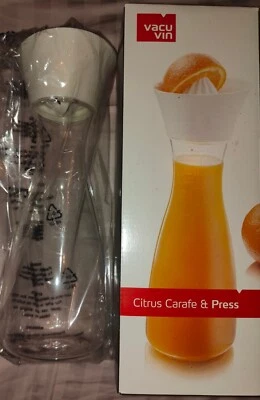 Jarra y prensa de cítricos Vacu Vin NUEVO  Foto 1 de 4