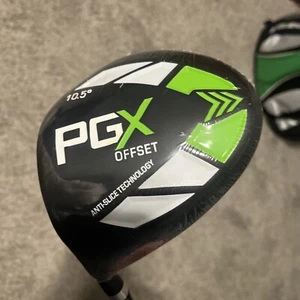 PGX Offset Golf Driver Offset Anti-Slice Technology Outdoor Black Green Left - Picture 1 of 6