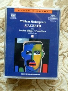 WILLIAM SHAKESPEARE - MACBETH - AUDIO BOOKS - TALKING BOOKS ( 3 CASSETTES) - Picture 1 of 1