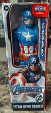 NEW Captain America 12 Inch Action Figure Marvel Avengers Blast Gear Titan 2019