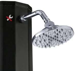 Large Shower Head Chrome High Pressure Powerful Bath Heads Water Saving Filter - Picture 1 of 9