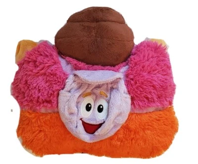 Nickelodeon Dora The Explorer Pillow Pet Pee Wees Plush Pillow 12" Stuffed Toy - Image 1 of 4
