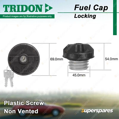 Tridon Locking Fuel Cap 45.0mm for Mercedes Benz C-Class W202 M-Class W163 - image 1 of 4