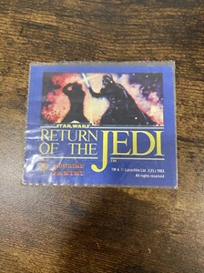 Rare 1983 Panini Star Wars Non Topps Panini Sticker Wrapper Only Scarce - Picture 1 of 2
