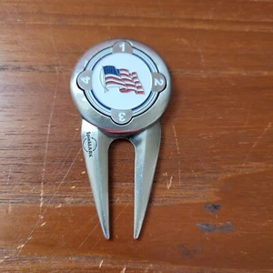 Spinmark Golf Divot Tool & Ball Marker - Picture 1 of 4