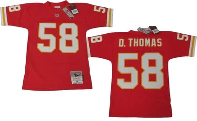 Nueva camiseta Mitchell & Ness Legacy 1994 Derrick Thomas #58 KC Chiefs tallas para hombre Foto 1 de 4
