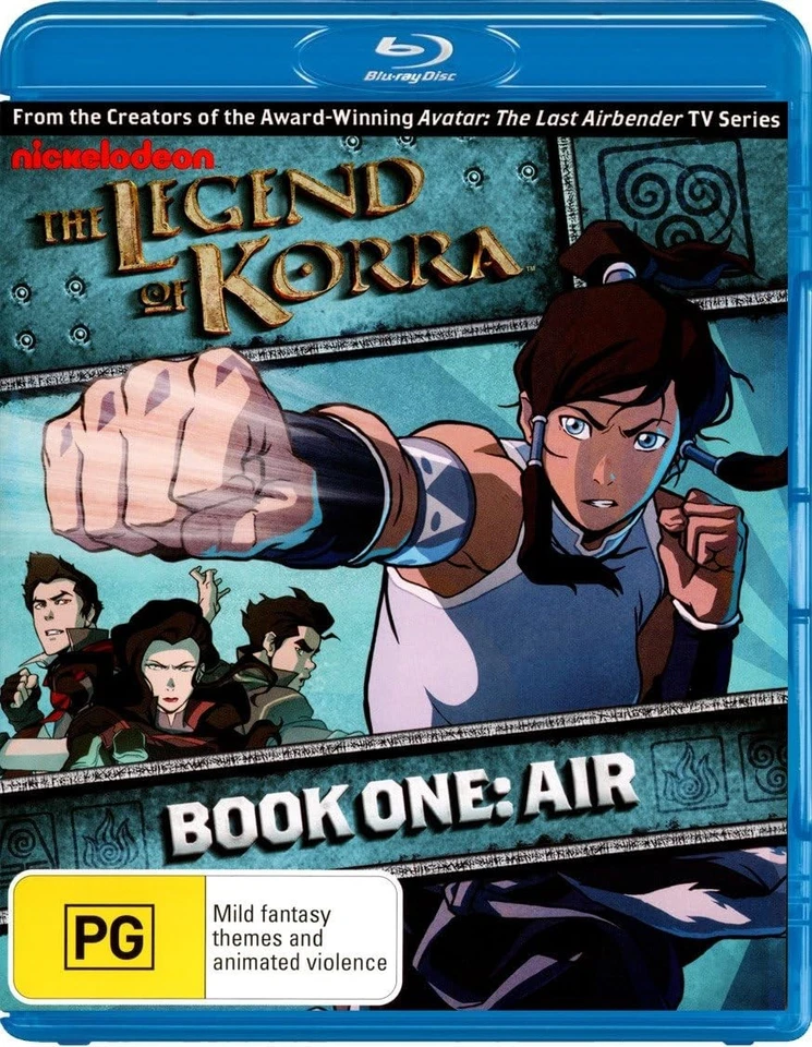 The Legend of Korra: Book One - Air (Blu-ray) Series/Season 1 / Region Free - Image 1 of 1