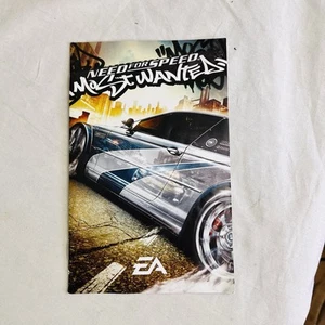 Need For Speed Most Wanted PlayStation 2 Manual de juego solo EA Racing - Imagen 1 de 6