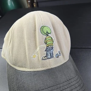 Vintage 90s Blunt Skateboards Drunk Pisser Embroidered Snapback Hat, Rare - Picture 1 of 7