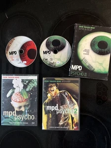 MPD Psycho & MPD Psycho II (DVD, 2-Disc Lot) Takashi Miike  Authentic U.S.  CULT - Picture 1 of 9