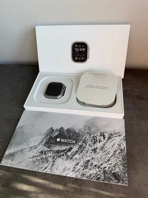 Apple Watch Ultra 2 und Alpine Loop M Oliv in OVP - Bild 1 von 4