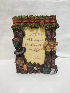 Unique Collection Picture Frame 5x7" Woodsman, Tree Theme, Cottage, Country - Picture 1 of 6