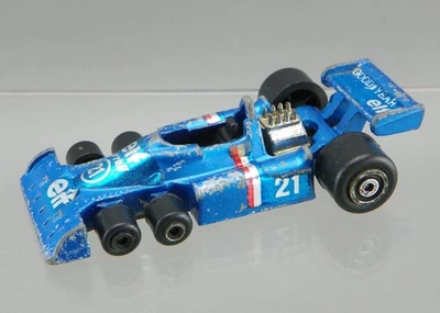 Vintage Tyrell P34 No.7821 Transformers Dragstrip Diecast Blue F1 Ford ELF Racer - Image 1 of 4