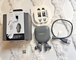 BOSE Earphones Headphones QuietComfort Earbuds II Grey tested No Box -Used - Picture 1 of 6