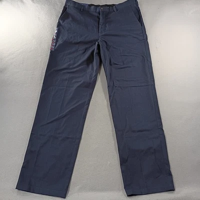 Nuevo con etiquetas Pantalones Croft & Barrow Calce Clásico Frente Plano Azul Caqui Para Hombre Talla 38x36 Foto 1 de 4