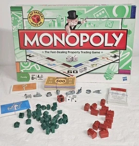PARKER BROTHERS MONOPOLY BOARD GAME Speed Die 2008 Complete  - Picture 1 of 11