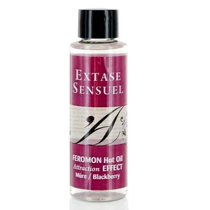 EXTASE SENSUAL - MASSAGEÖL MIT WÄRMEFFEKT UND BROMBEER PHEROMONEN - Bild 1 von 2
