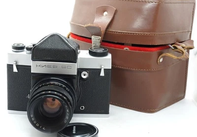 ¡TEMPRANO! Lente soviética Pentacon Six Vega-12 2,8/90 cámara formato medio Kiev-6C Foto 1 de 4