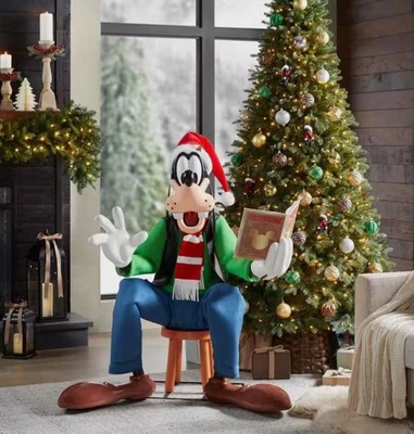 Home Depot DISNEY 4 PIES ANIMADO VACACIONES GOOFY ANIMATRONIC * NUEVO EN CAJA Foto 1 de 4