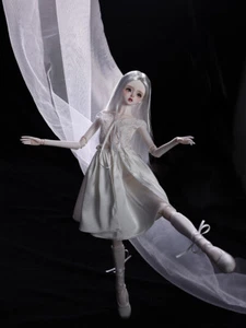 1/4 BJD Doll SD Resin Joints Eyes Ballet Girl FULL SET Clothes Shoes Face Makeup - Picture 1 of 12