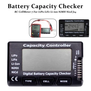 RC CellMeter-7 Digital Battery Capacity Checker For NiMH Nicd LiFe LiPo Li-ion - Bild 1 von 2