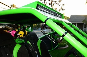 Axia Alloys Aluminum Grab Handle & Clamp Jeep Wrangler Polaris Yamaha Honda RZR - Picture 1 of 3