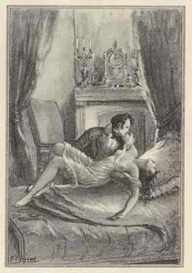 Paul-Émile BÉCAT - FOLGE von 26 ROMANTISCHEN OriginalLithographien  Flügelkmappe - Picture 1 of 1