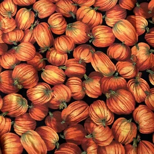 HARVEST All Over KÜRBIS BAUMWOLLDRUCK VON CLASSIC Cottons 2 1/4 Yards + - Bild 1 von 5