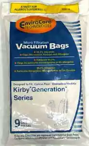9 Vacuum Bags for Kirby G3 G4 G5 G6 Ultimate Diamond Sentria + 1 kirby Belt - Picture 1 of 2