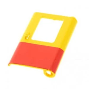 Lego Left Door for Train with Yellow Red Glass 4121P02 Passenger Train - Picture 1 of 1