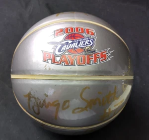 Autographed Cleveland Cavaliers Basketball 2006 Playoffs 5 Signatures NO COA - Picture 1 of 9