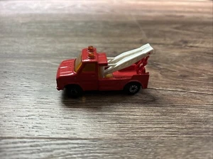 Vintage 1978 Matchbox Lesney Superfast No. 61 Wreck Truck Tow Red England - C726 - Picture 1 of 5