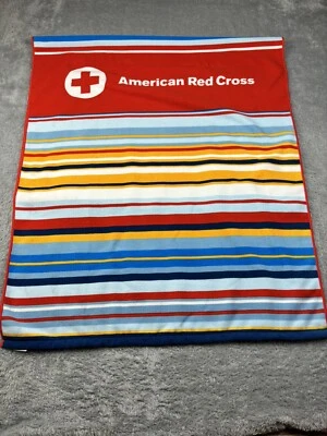 American Red Cross Beach Towel 59" x 29" Limited Edition Lot Of 2 Towels - Image 1 of 4