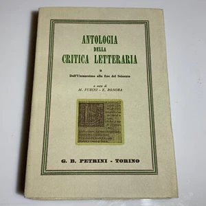 Anthology of Literary Criticism from Humanism to the Late Seventeenth Century Petrini - Picture 1 of 7