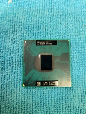 Intel Celeron M 410 SL8W2 1.467 GHz CPU Microprocessor LF80538NE0201M 478 pin - Image 1 of 2
