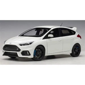 NEW Autoart 1:18 Scale Ford Focus RS 2016, Frozen White, Full Openings - Picture 1 of 12