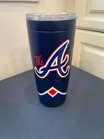 New Atlanta Braves A-List Exclusive Travel Tumbler WinCraft MLB Cover
