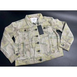 One Teaspoon NWT Kids Safari Camo Trucker Jacket in Size 7/8 - Picture 1 of 5