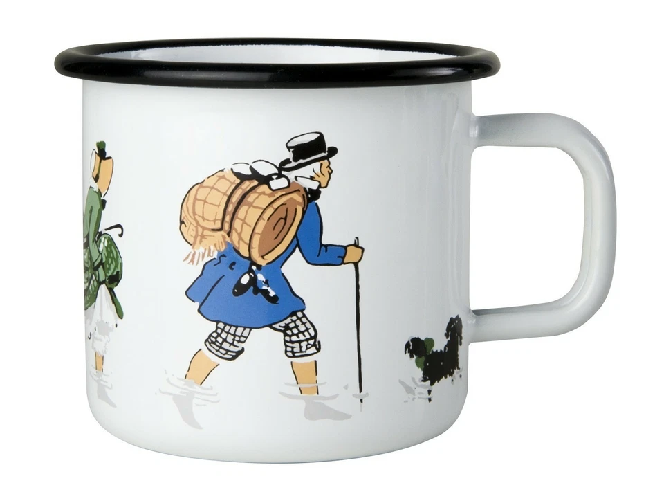Caneca esmaltada Elsa Beskow Walk 0,37 L Muurla - Imagem 1 de 1