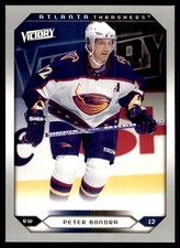 2005-06 Upper Deck Victory Update Peter Bondra Atlanta Thrashers #204