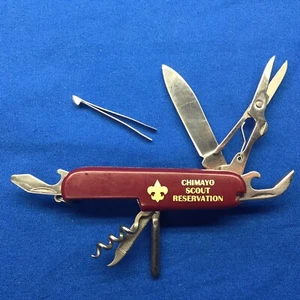 Boy Scout Chimayo Scout Reservation Pocket Knife New Mexico - Picture 1 of 4