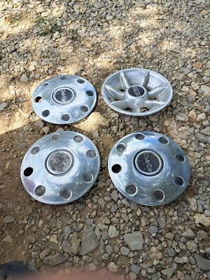 Antigo 4 carrinho de golfe prata 8" tampa de roda cubo tampas carro taco carrinho de golfe substituição - Imagem 1 de 4